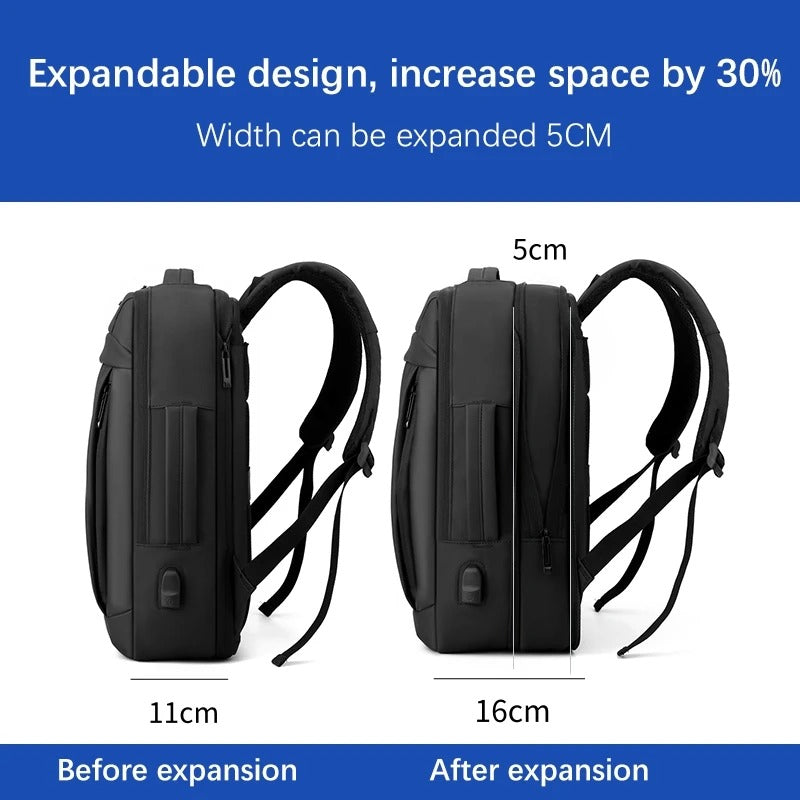 Comfortable Air Cushion Strap Men’s Laptop Backpack