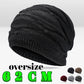 Men’s Big Size Winter Beanie | Warm Knit Hat with Ear Protection | Unisex Cozy Ski & Outdoor Cap