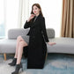 Elegant Thickened Woolen Coat – Double-Breasted Long Winter Outerwear