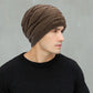 Men’s Big Size Winter Beanie | Warm Knit Hat with Ear Protection | Unisex Cozy Ski & Outdoor Cap