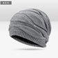 Men’s Big Size Winter Beanie | Warm Knit Hat with Ear Protection | Unisex Cozy Ski & Outdoor Cap