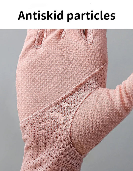 UV Protection Fingerless Gloves: Sunscreen Driving Gloves