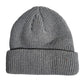 Warm Wool Beanie for Teens – Soft Black Knitted Winter Cap