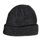 Warm Wool Beanie for Teens – Soft Black Knitted Winter Cap