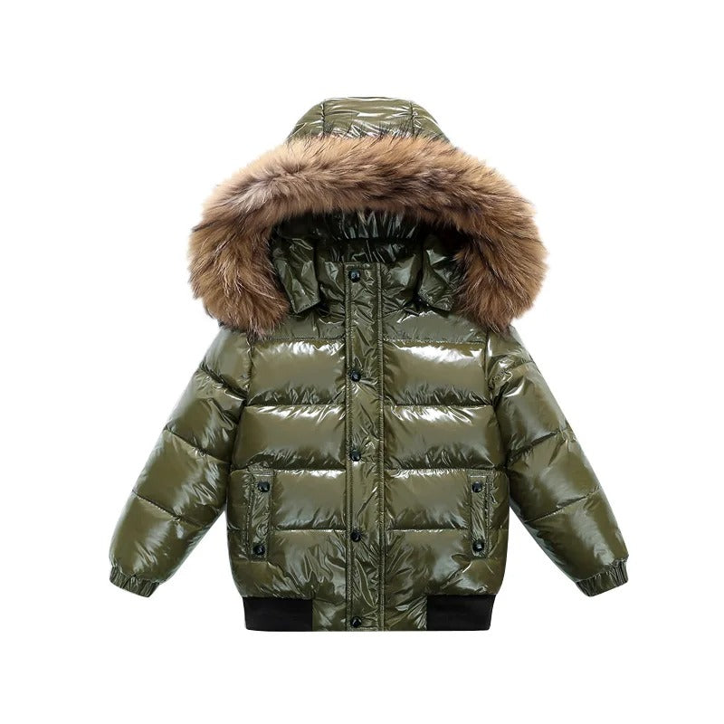 Thick winter coat for boys and girls