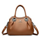 Luxury 3-Layer Leather Handbag – Large Capacity Shoulder Tote for Women