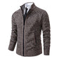 Solid color fleece jacket