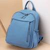 Waterproof Nylon Backpack Solid Color