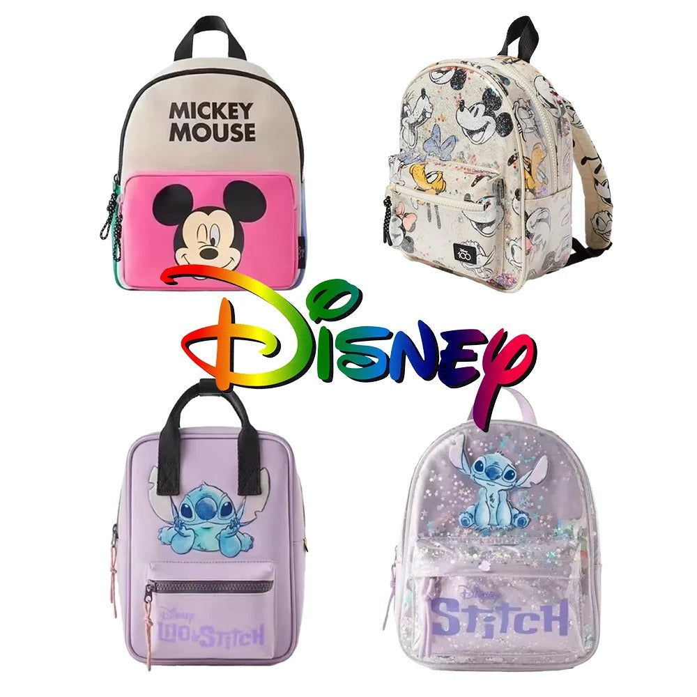 Mickey inspired cartoon backpack for school
