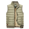 Men’s sleeveless stand collar vest
