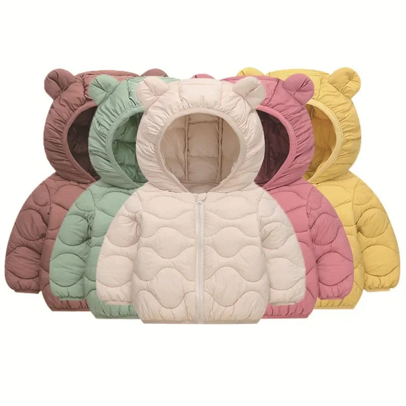 Kids lightweight down cotton vest winter