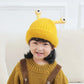 Korean kids cartoon antennae knitted hat