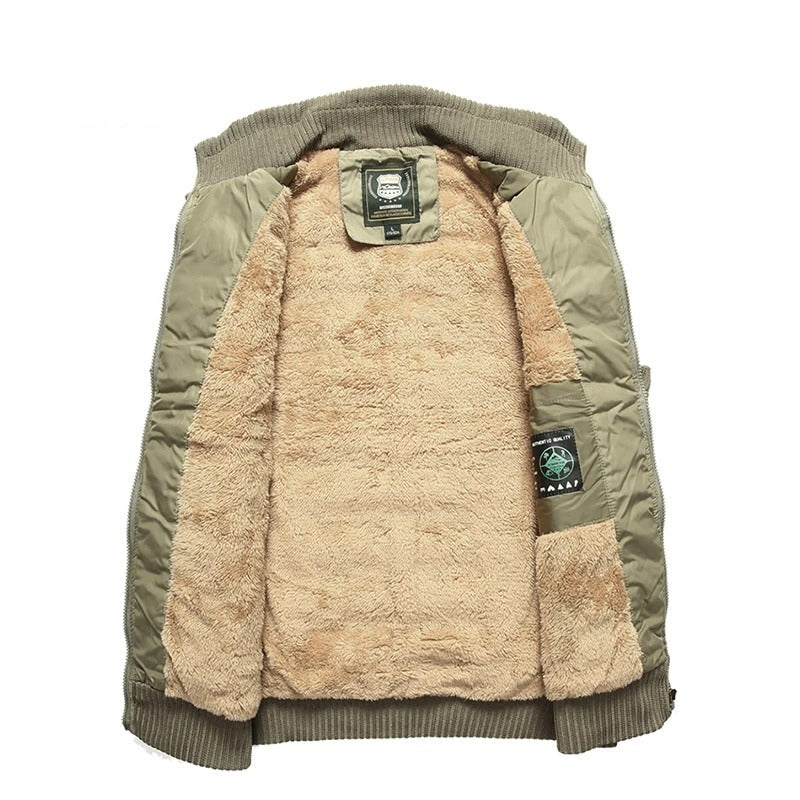 Men’s sleeveless stand collar vest