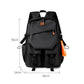 Fashion solid color Oxford backpack for work and school