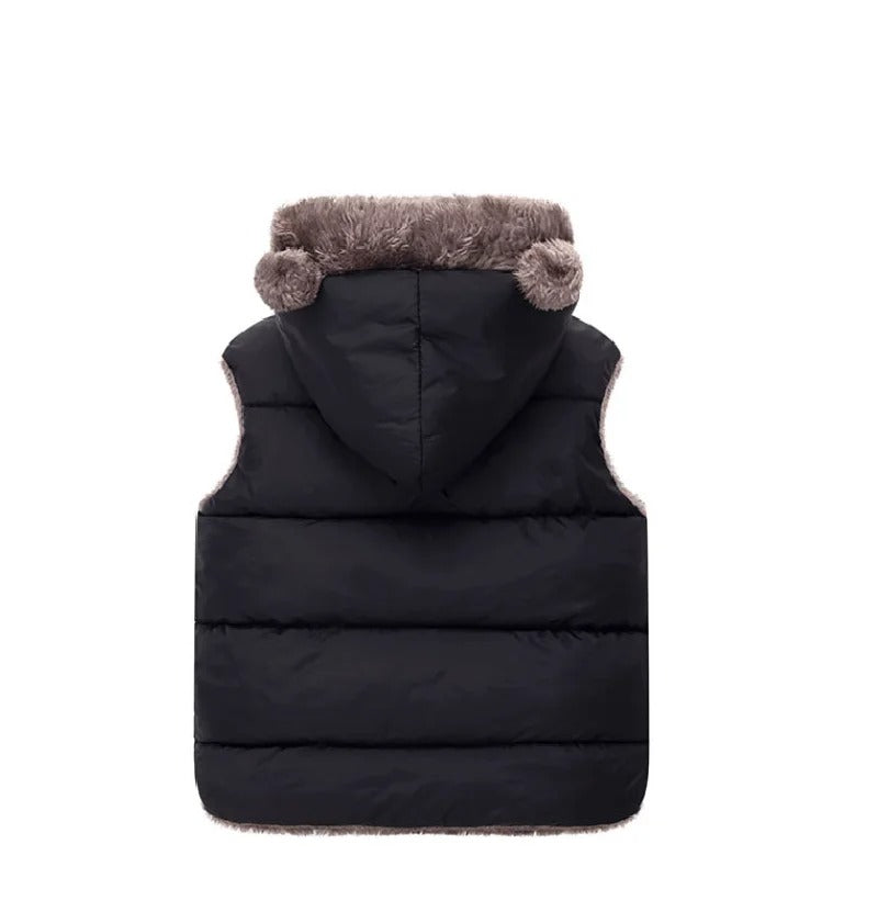 Toddler thick padded waistcoat