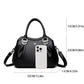 Luxury 3-Layer Leather Handbag – Large Capacity Shoulder Tote for Women