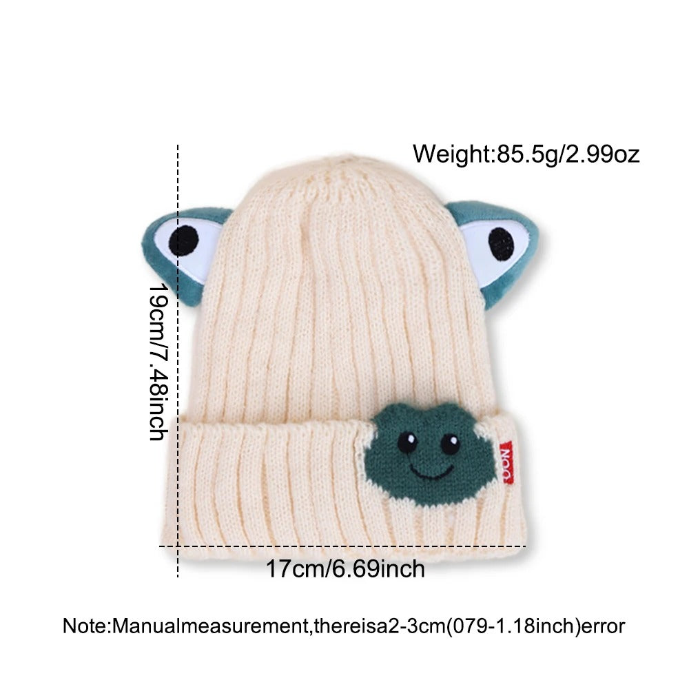 Soft knit hat for kids aged 1–3