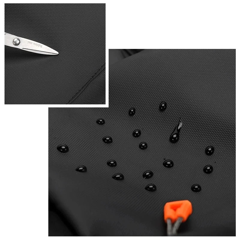 Durable waterproof men’s travel backpack softback design