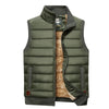 Warm outdoor sleeveless jacket