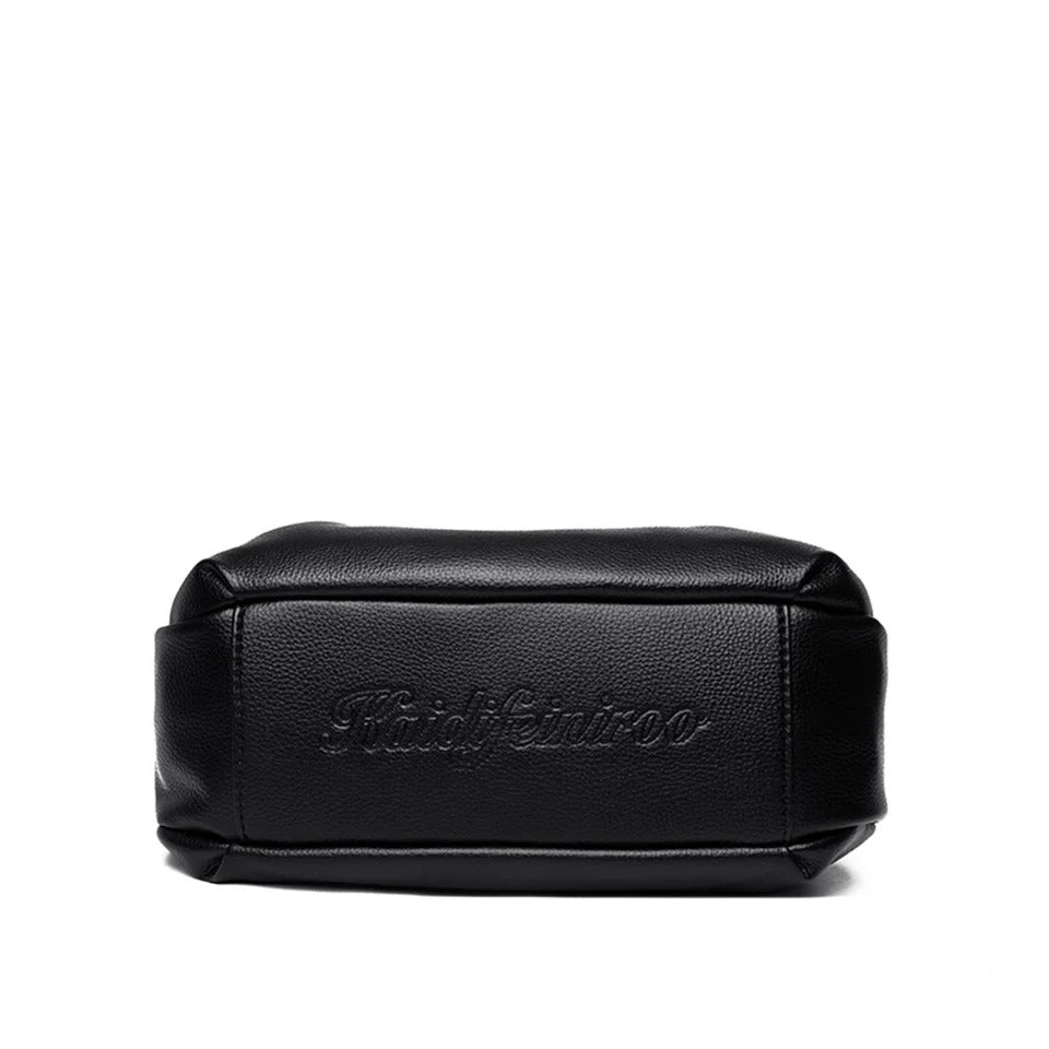 Luxury 3-Layer Leather Handbag – Large Capacity Shoulder Tote for Women