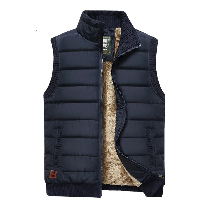 Men’s thick polyester vest