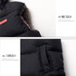 Black warm puffer vest for toddlers