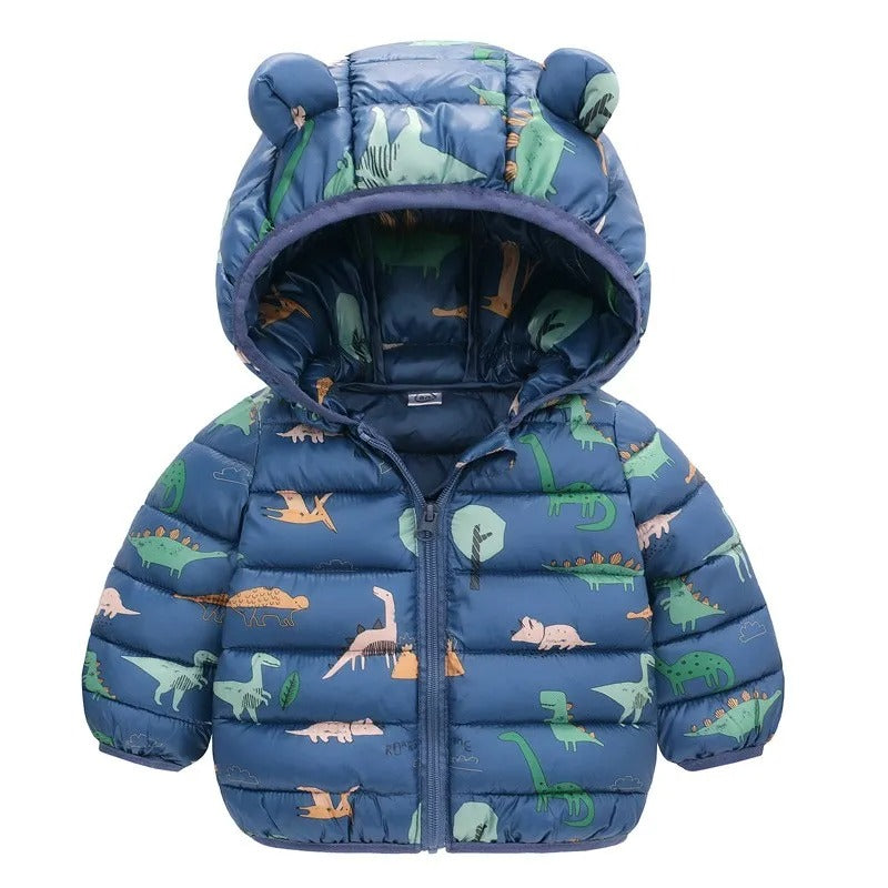 Lightweight padded outerwear for children