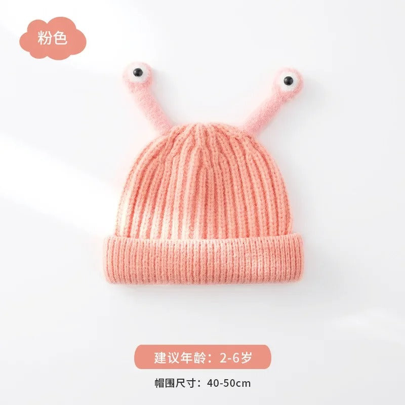 Warm autumn winter beanie for boys and girls