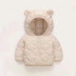 Toddler solid color winter vest