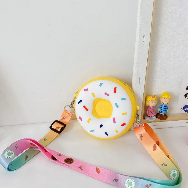 Mini travel bag for children - donut cute style