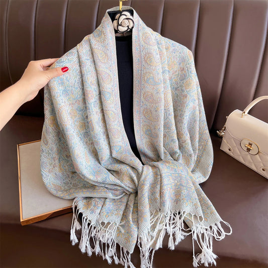 Women’s Luxury Cashmere Winter Scarf | Soft Pashmina Shawl 2025